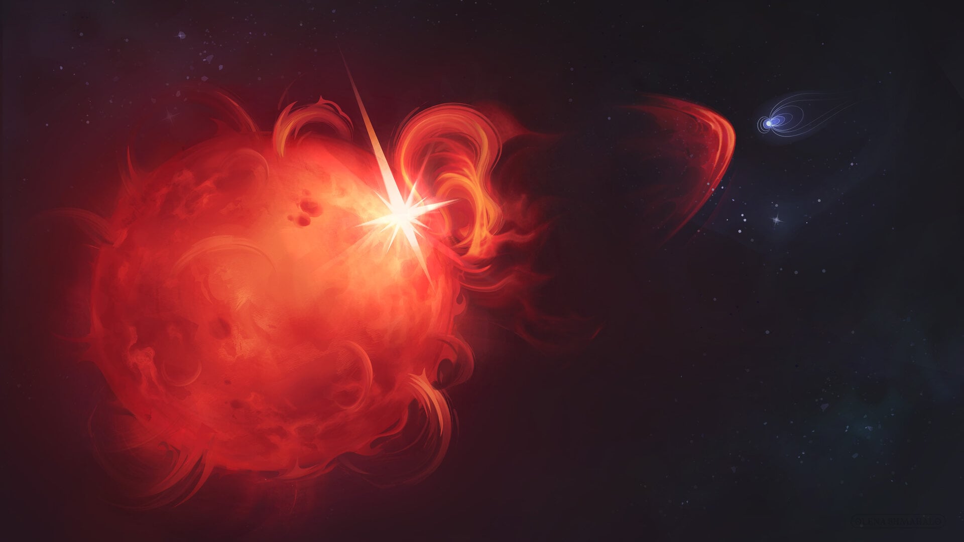 Featured image for Scientists Detect First Explosive Burst from Nearby Star