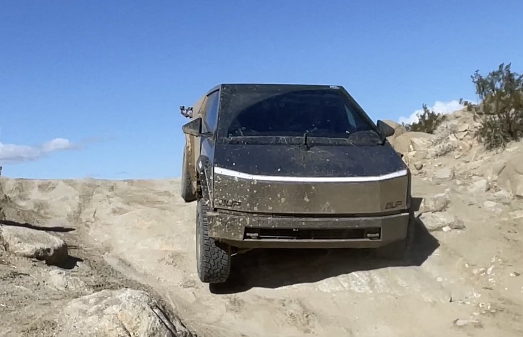 Featured image for "Tesla Cybertruck Endures Off-Roading Challenge Despite Broken Bolt"