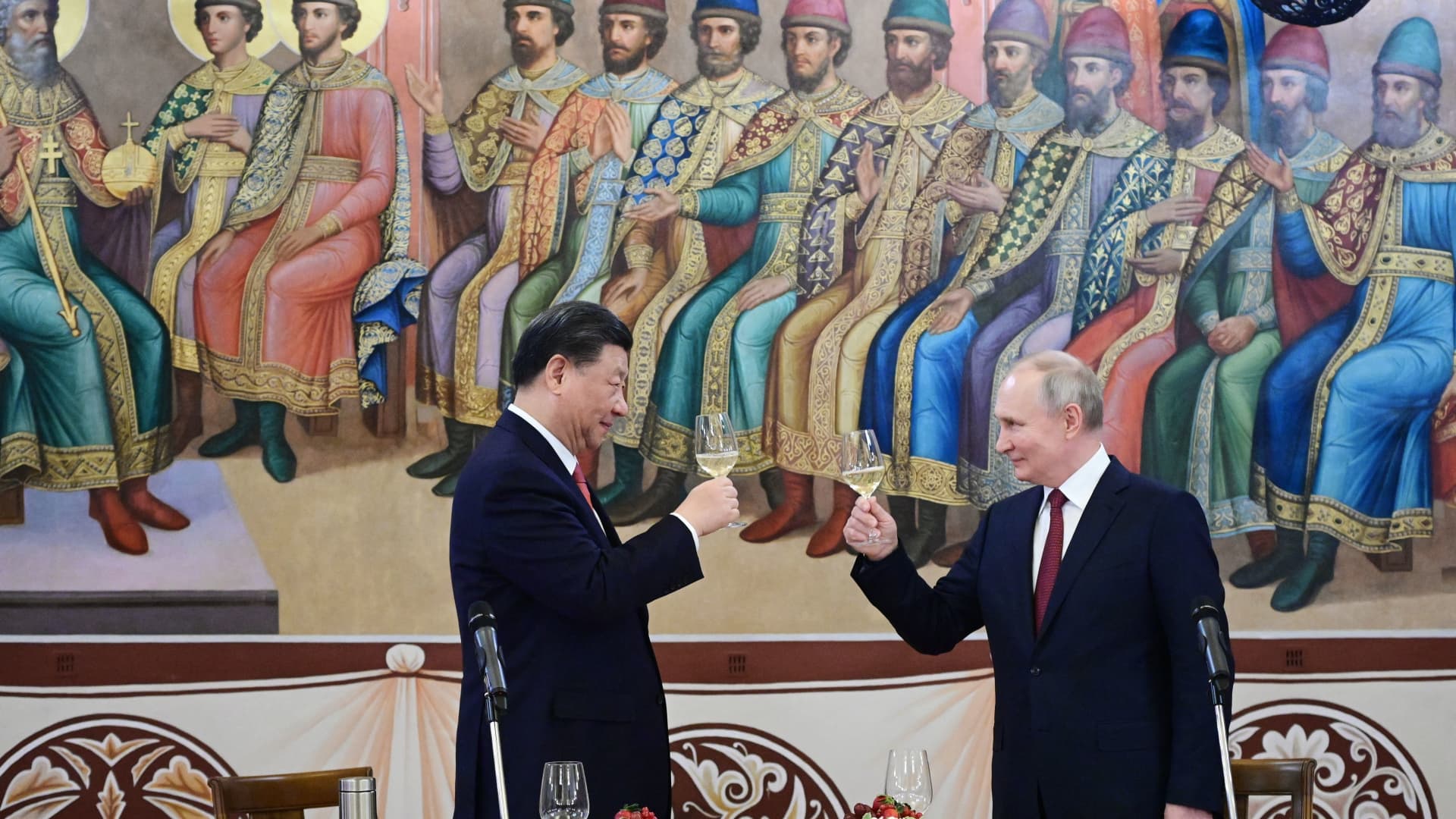 China and Russia strengthen economic and diplomatic ties.