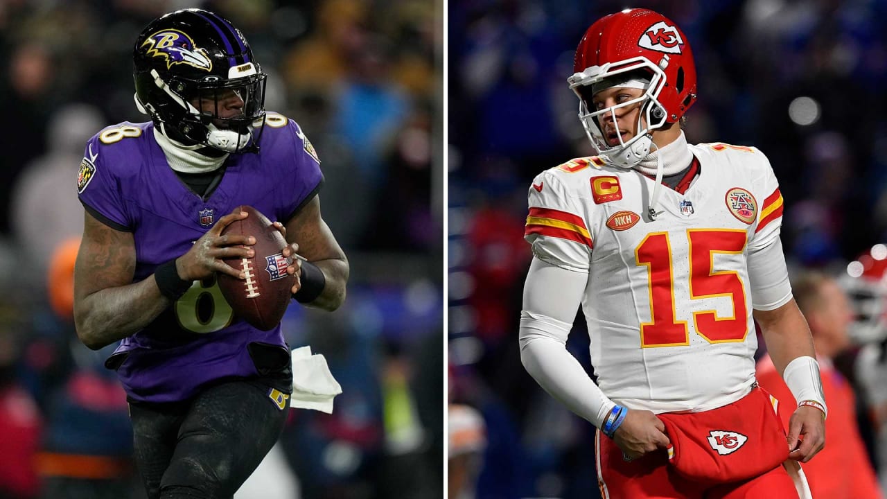 "Jackson vs. Mahomes: The Heavyweight AFC Championship Showdown"