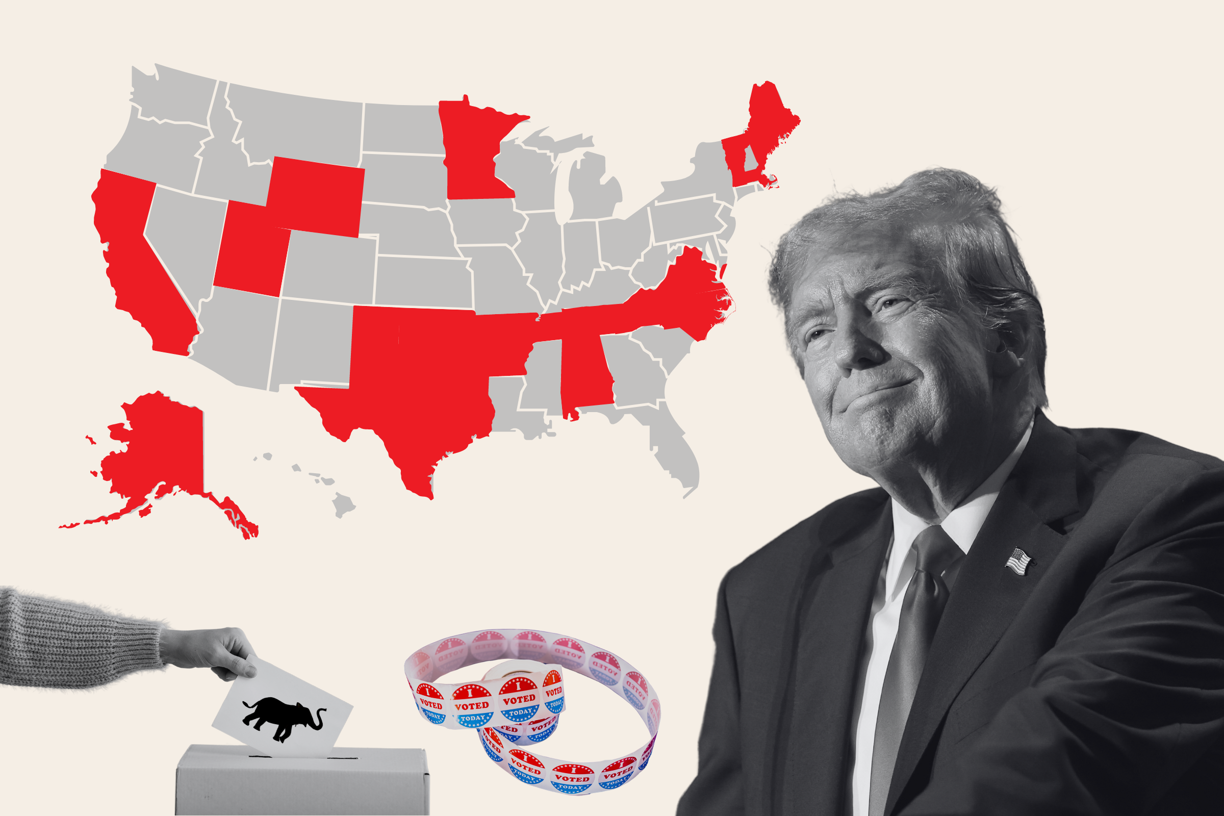 "Trump's Super Tuesday Strategy: Transforming the GOP and Winning Independents"