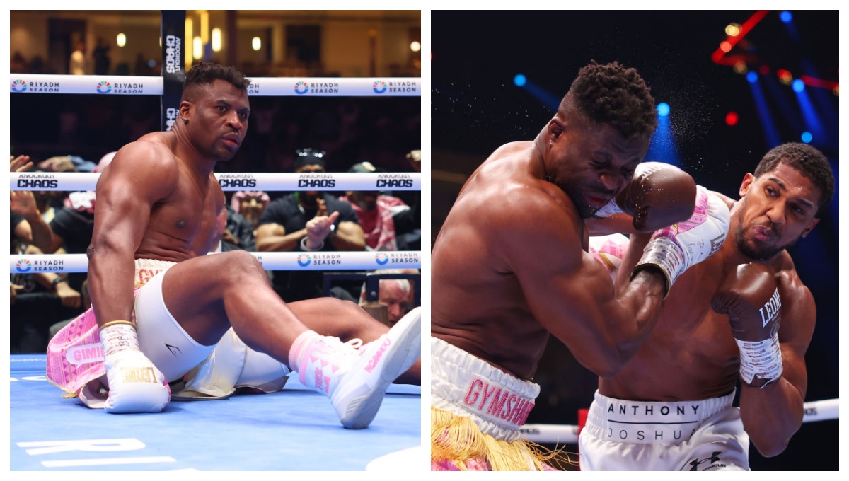 "Anthony Joshua's Brutal Knockout of Francis Ngannou Sends Shockwaves Through Boxing and MMA"