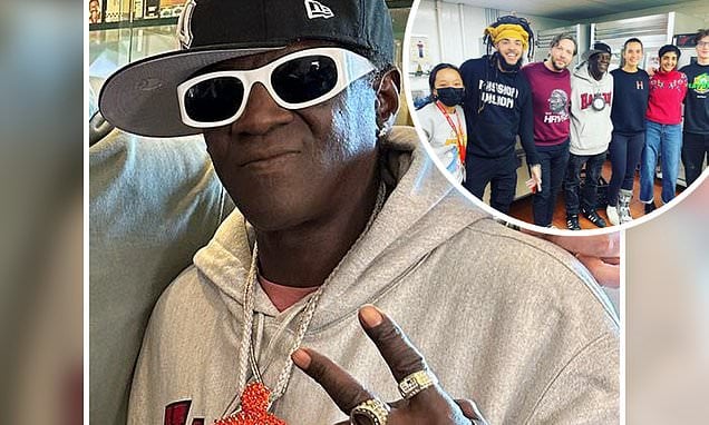 Featured image for Flavor Flav's Charitable Acts at Harvard and Homeless Shelter.