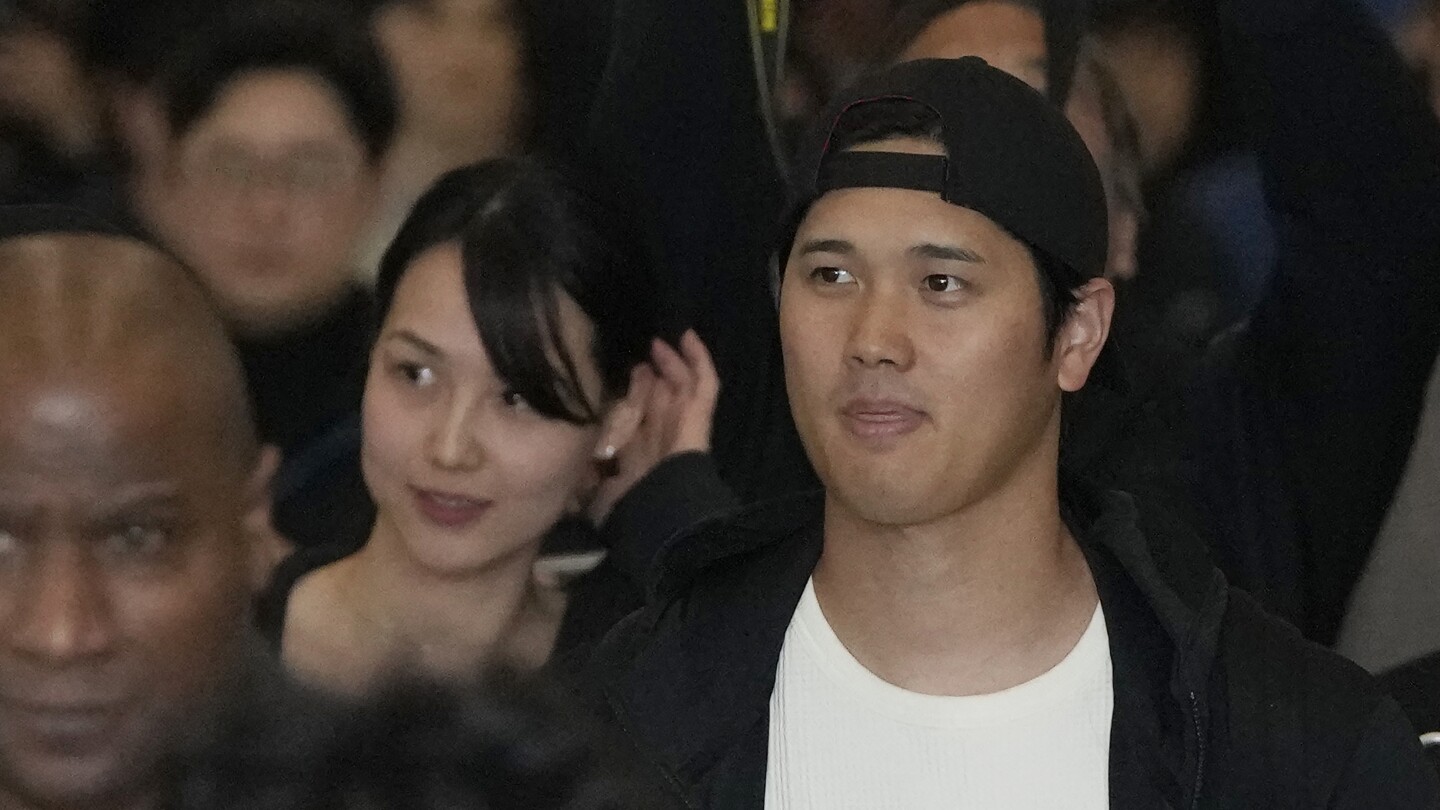 Featured image for "Shohei Ohtani's Wife Joins Him in South Korea for MLB Opener"