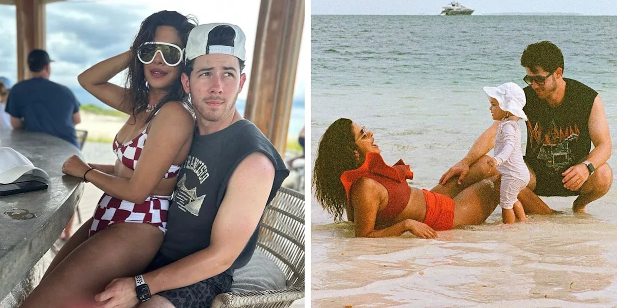 Featured image for "Nick Jonas and Priyanka Chopra's Picture-Perfect Beach Vacation with Daughter Malti"