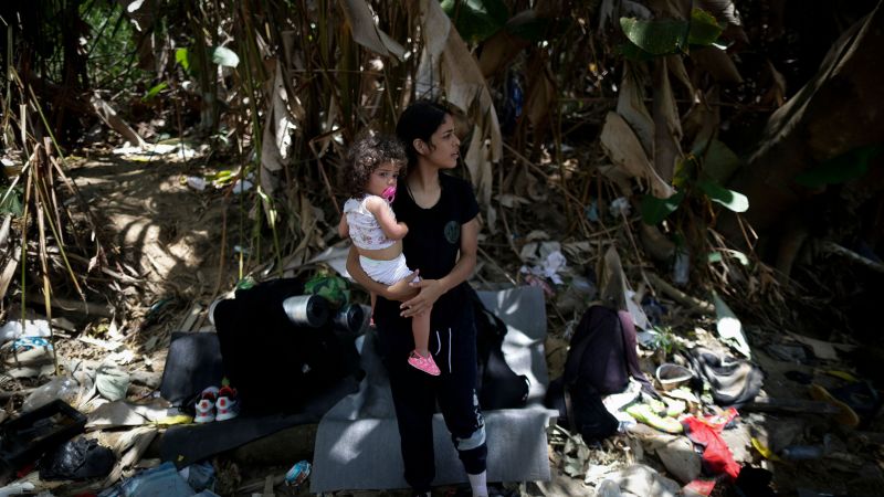 Darien Gap sees surge in child migrants and controversial US plan.