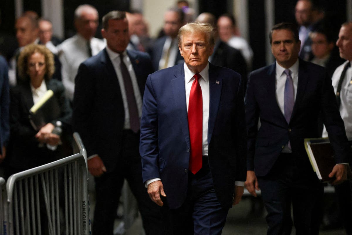 "Trump's Last-Ditch Efforts Denied as Hush Money Trial Proceeds"