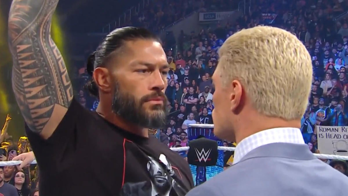 "Rhodes and Reigns' WrestleMania feud reaches boiling point on SmackDown"