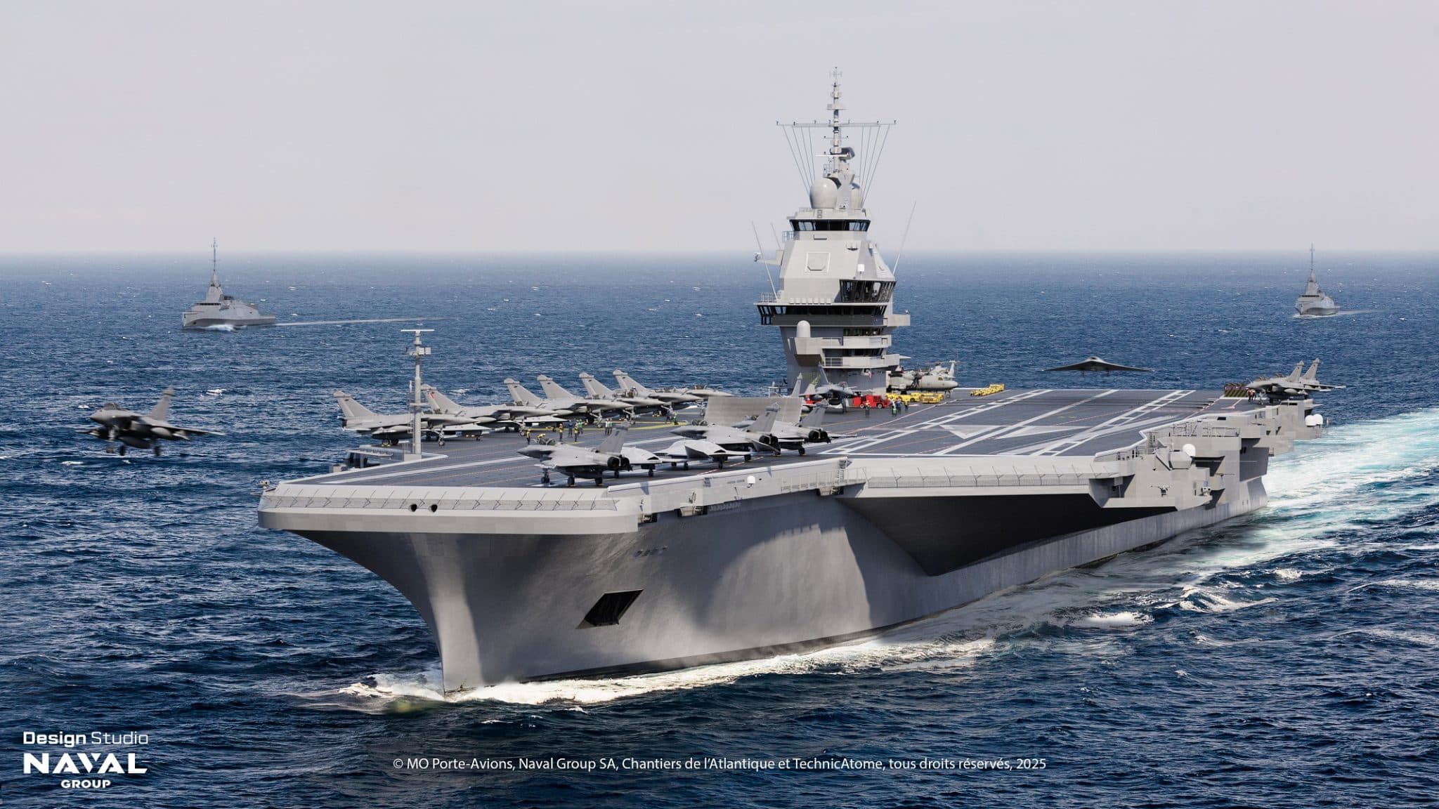 Featured image for France to Begin Construction of New Aircraft Carrier, Macron Announces