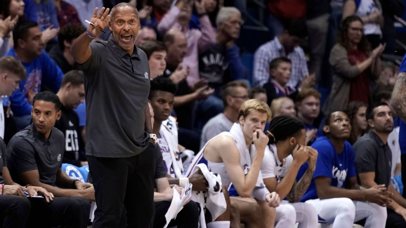 Kansas Coach Bill Self's Health Status Remains Uncertain for NCAA Tournament.