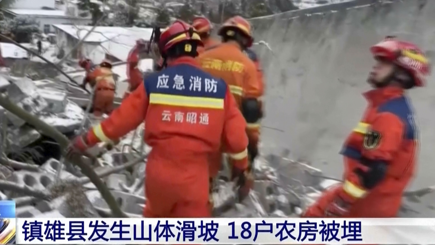 "Deadly Landslide Buries Dozens in China's Mountainous Yunnan Province"