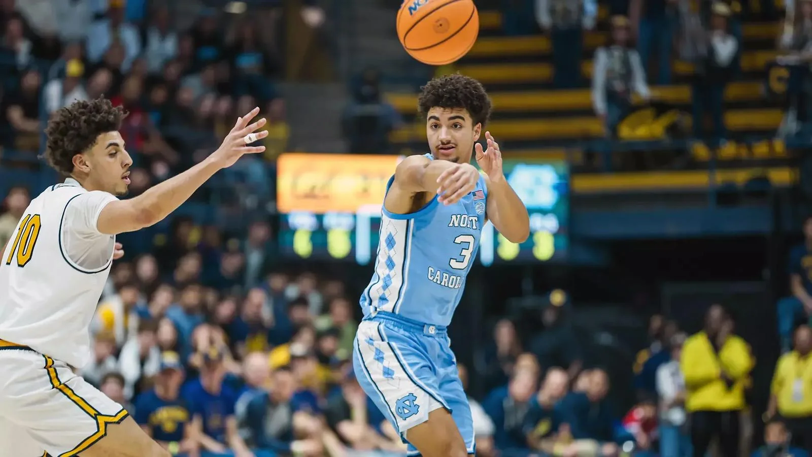 Cal's Three-Point Burst Edges UNC in Berkeley