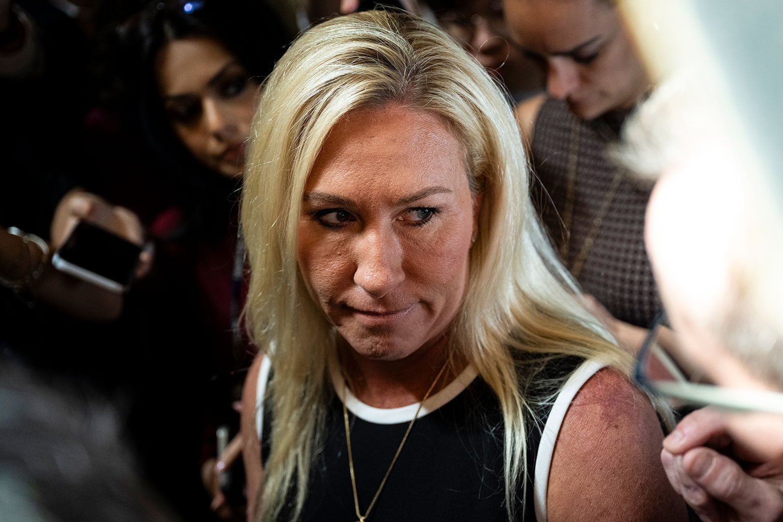 "House Republicans' Efforts to Impeach Mayorkas Fizzle, Democrats' Border Chief Stance Shifts, and Late Shifts' Impact on Health"