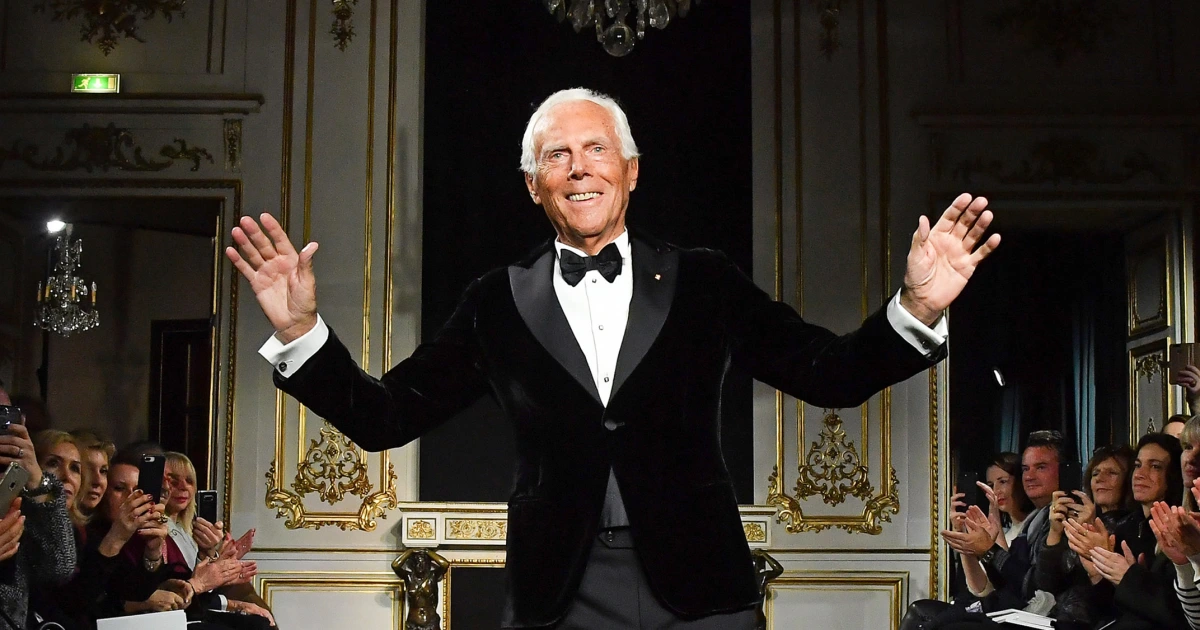 Featured image for Giorgio Armani, Iconic Italian Fashion Designer, Passes Away at 91