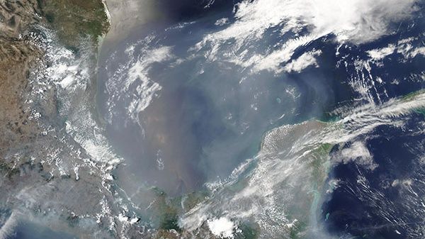 "Satellites Capture Extensive Wildfire Smoke Across North America"
