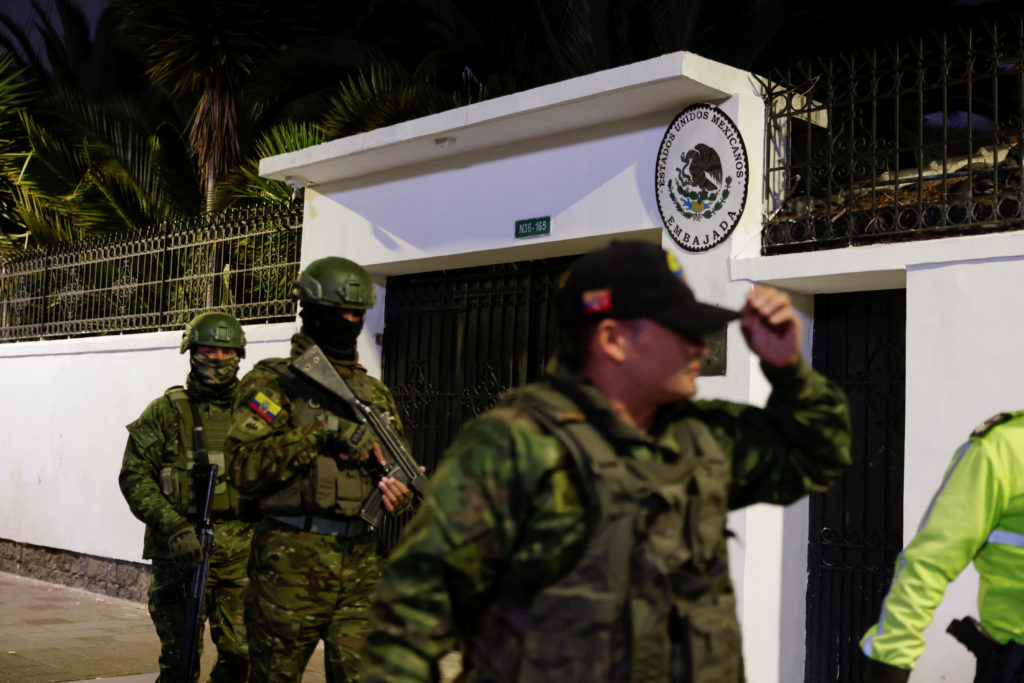 "Ecuador's Controversial Raid on Mexican Embassy Sparks International Condemnation"