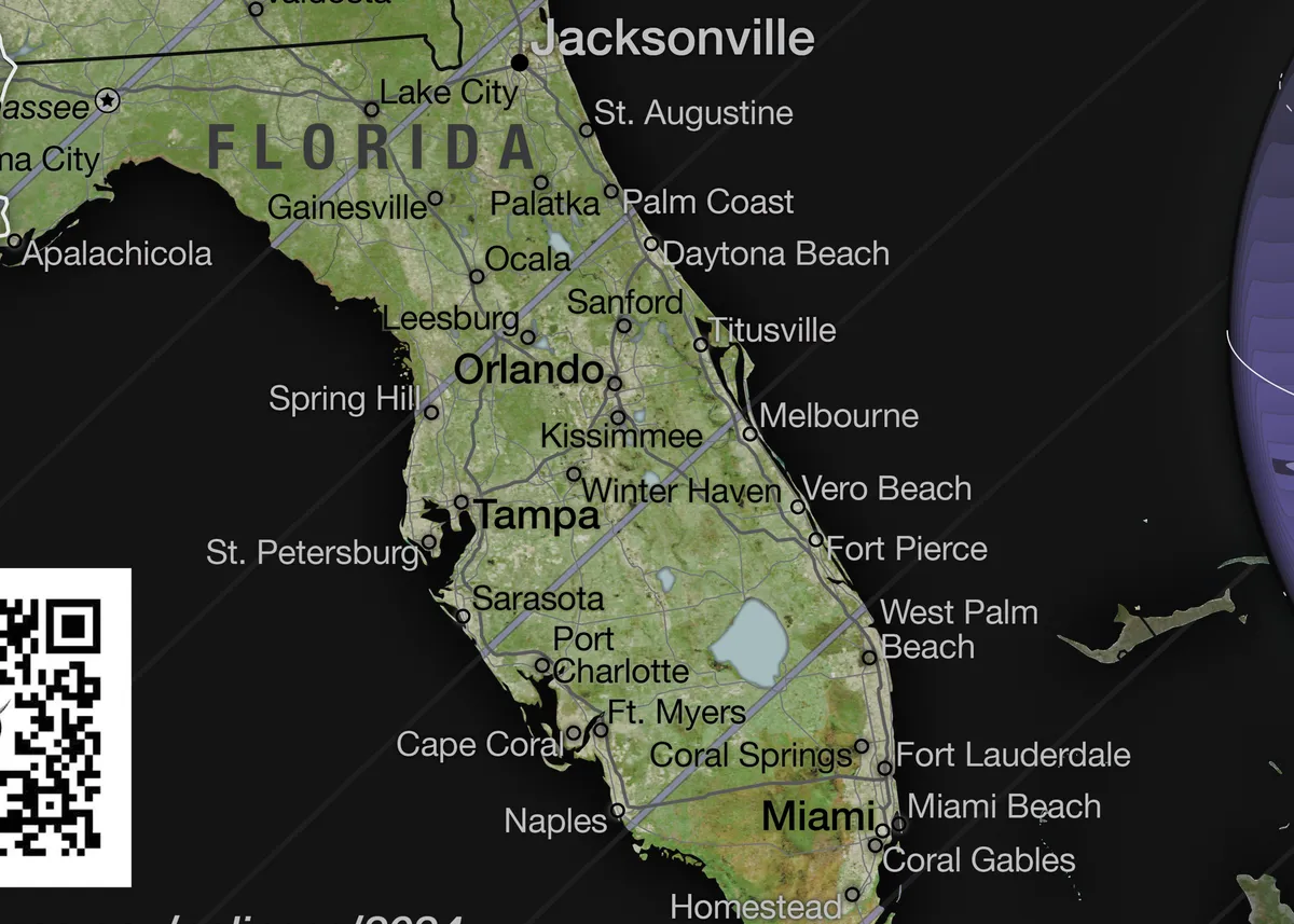 "Total Solar Eclipse 2024: Viewing Times and Locations Across the US"