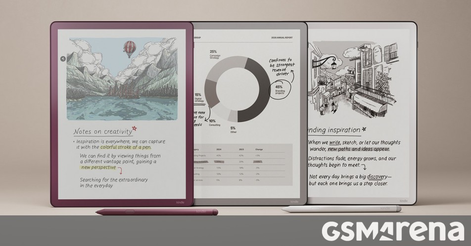 Featured image for Amazon Launches New Kindle Scribe Models with Color and Stylus Features