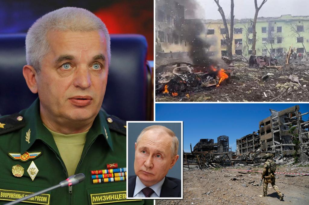 "Putin's Military Purge Claims 'Butcher of Mariupol' General and Deputy Defense Minister"