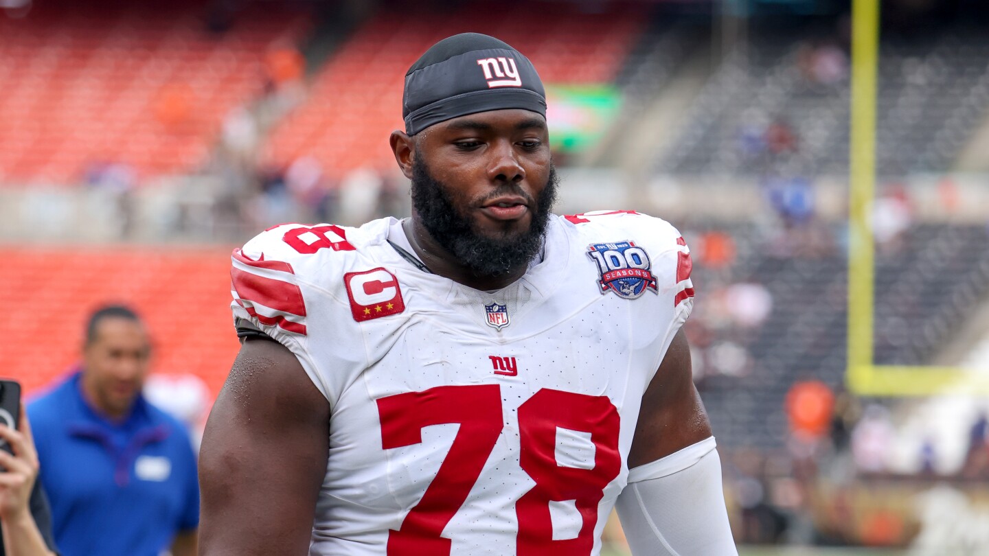 Giants' Andrew Thomas Likely to Debut Against Chiefs on Sunday Night