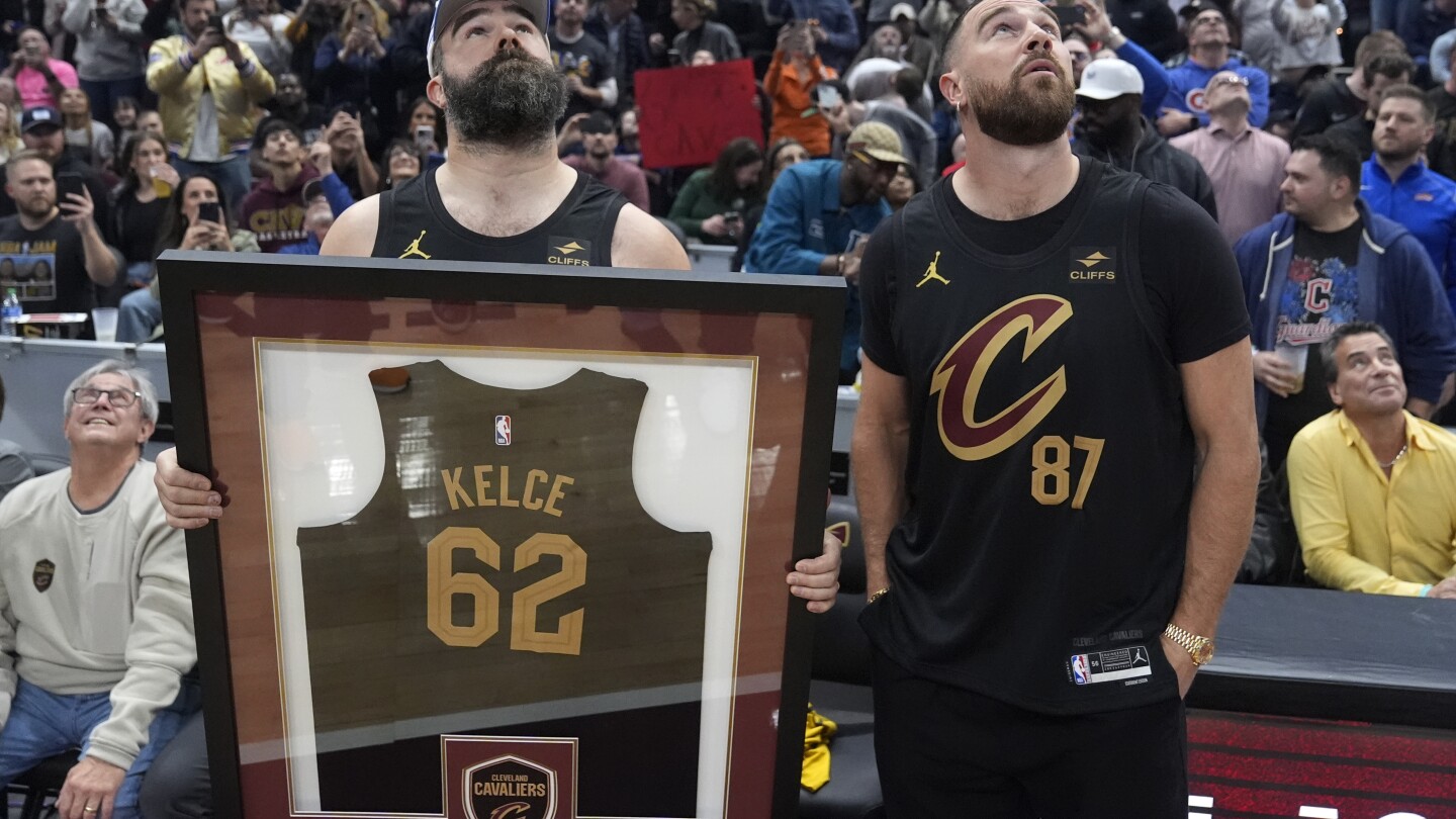 Kelce Brothers Celebrate Cavaliers' Victory and Retirement Speech