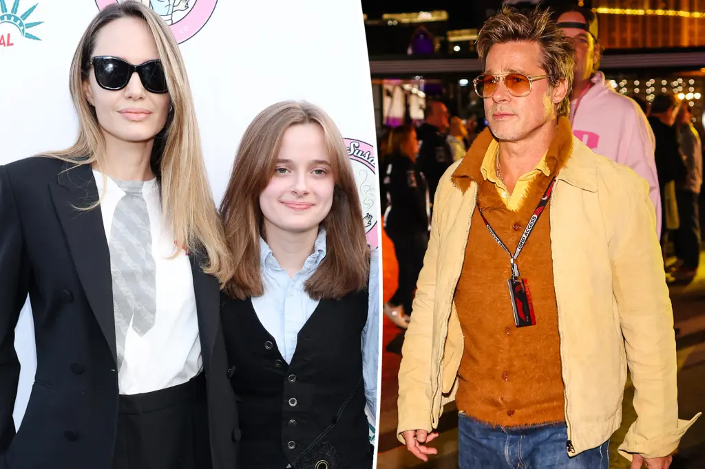 Angelina Jolie and Daughter Vivienne Shine at 'Reefer Madness' Premiere