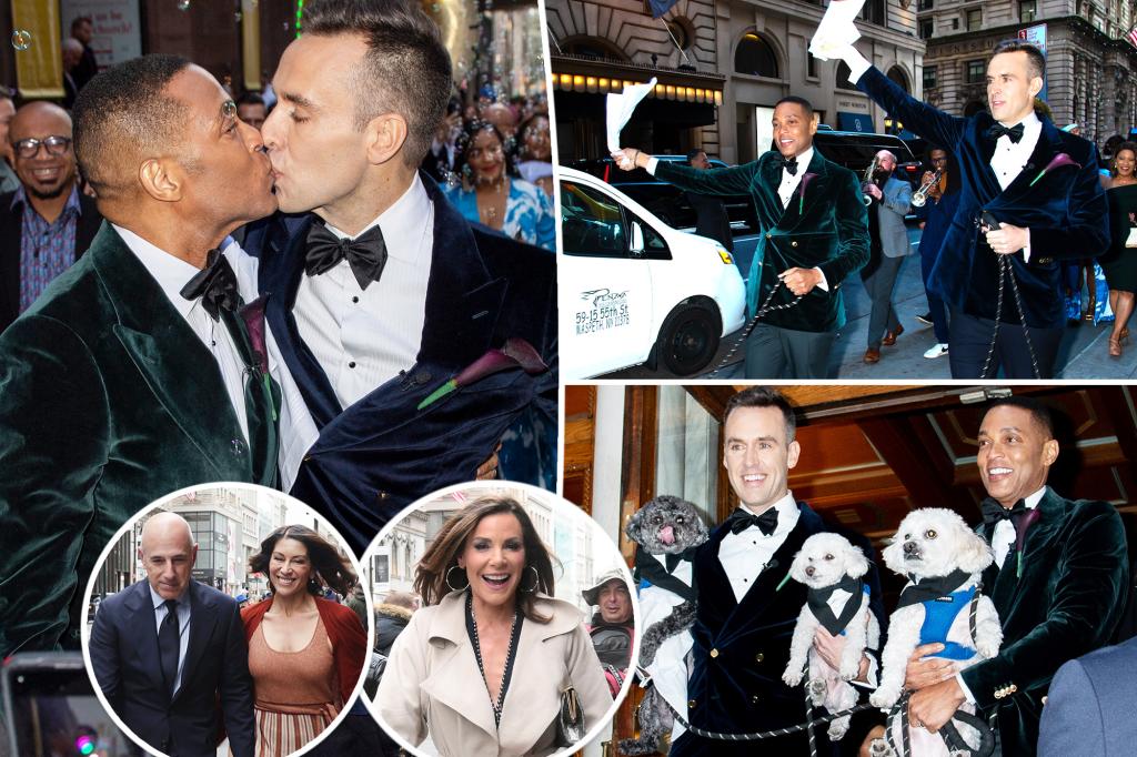 Featured image for "CNN's Don Lemon Ties the Knot with Tim Malone in Star-Studded NYC Wedding"