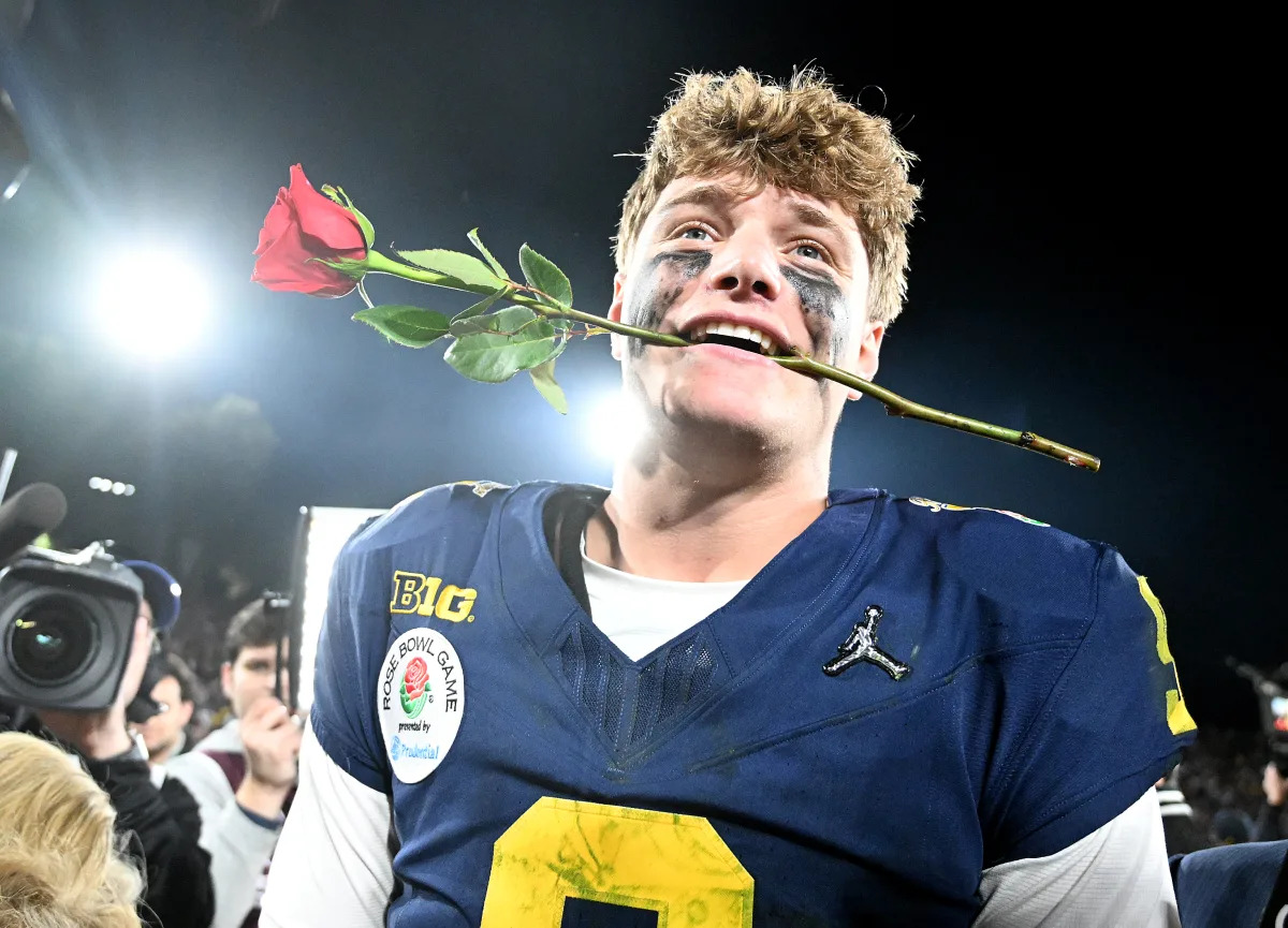 Featured image for "Michigan's Strategic Rose Bowl Victory Over Alabama Captivates Record Audiences"