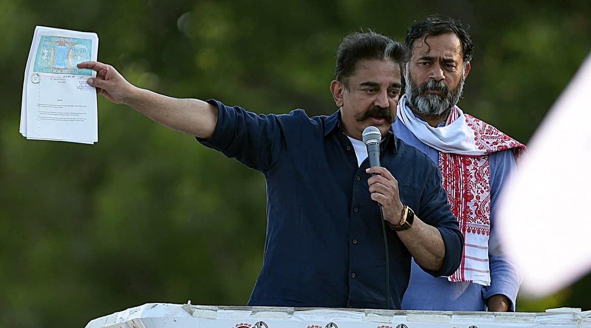 Featured image for Kamal Haasan Defends Udhayanidhi Stalin Amid Sanatan Row