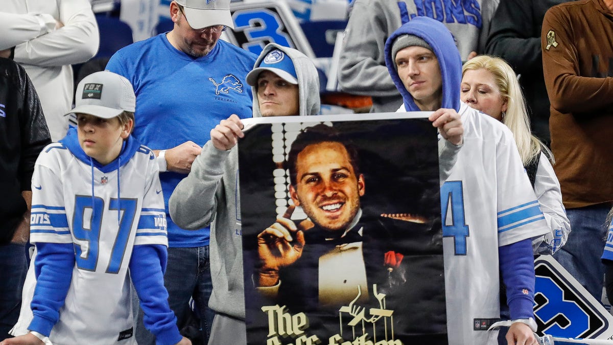 Featured image for "Detroit Lions Fans Rally for Historic Playoff Victory"