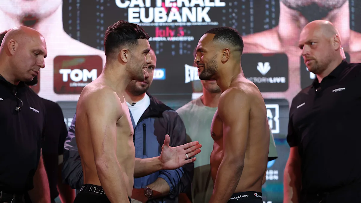 Featured image for Catterall Defeats Eubank in Early-Ending British Boxing Clash