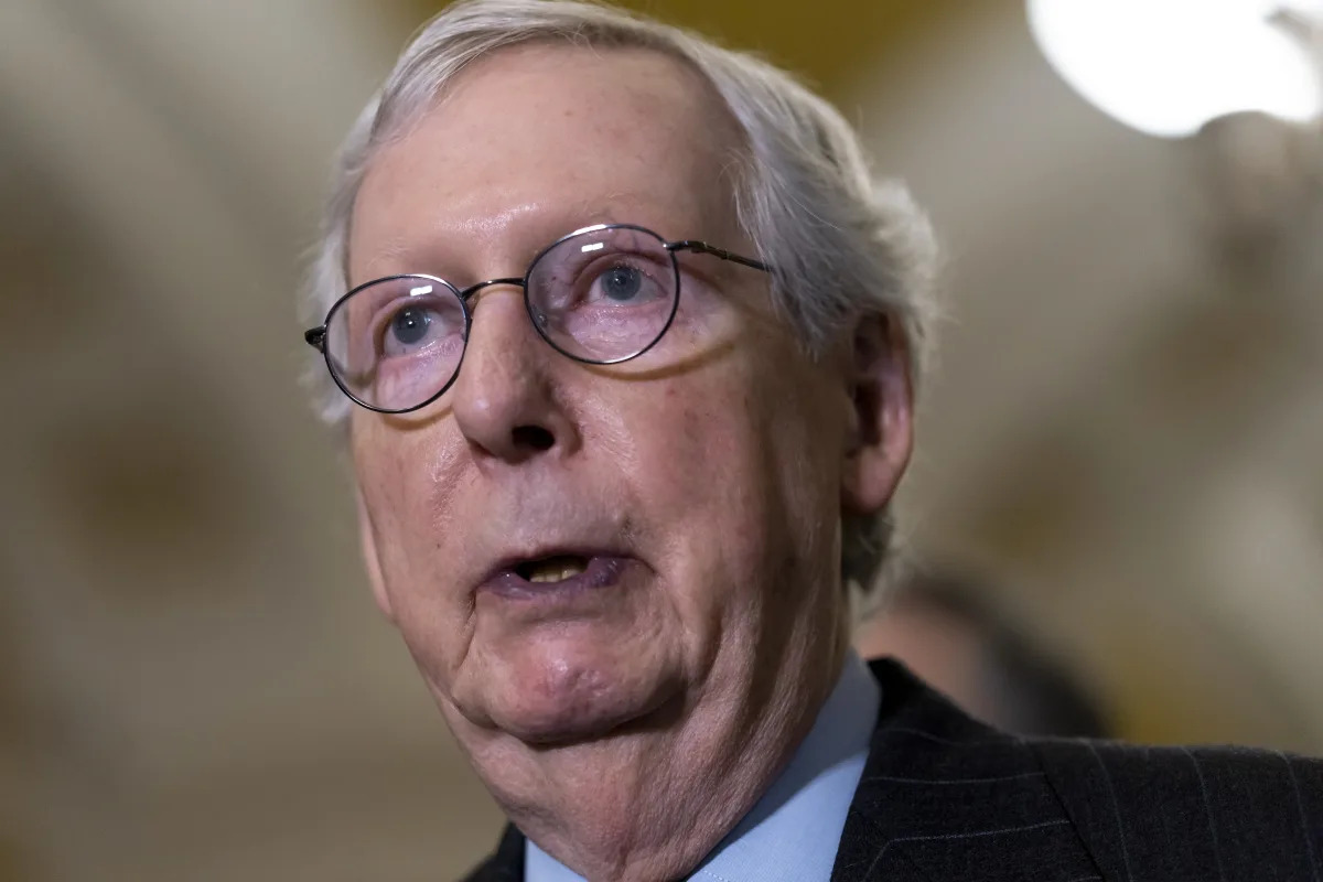 McConnell set to return to Senate after recovering from head injury.