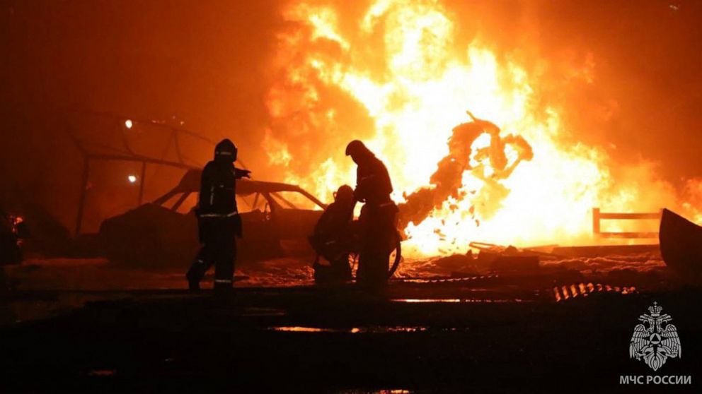 Deadly Gas Station Explosion Claims Dozens of Lives in Russia