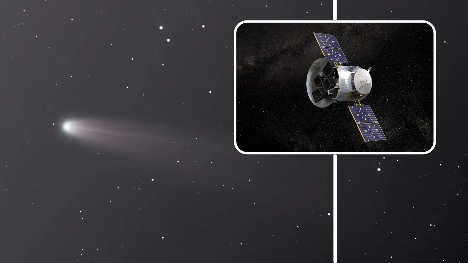 TESS probes interstellar visitor 3I/ATLAS to reveal its spin