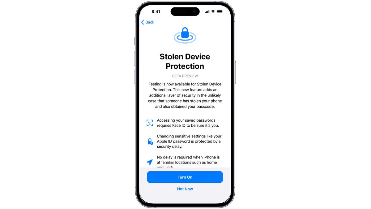 Featured image for Apple's iOS 17.3 Update Bolsters Security Against iPhone Thieves