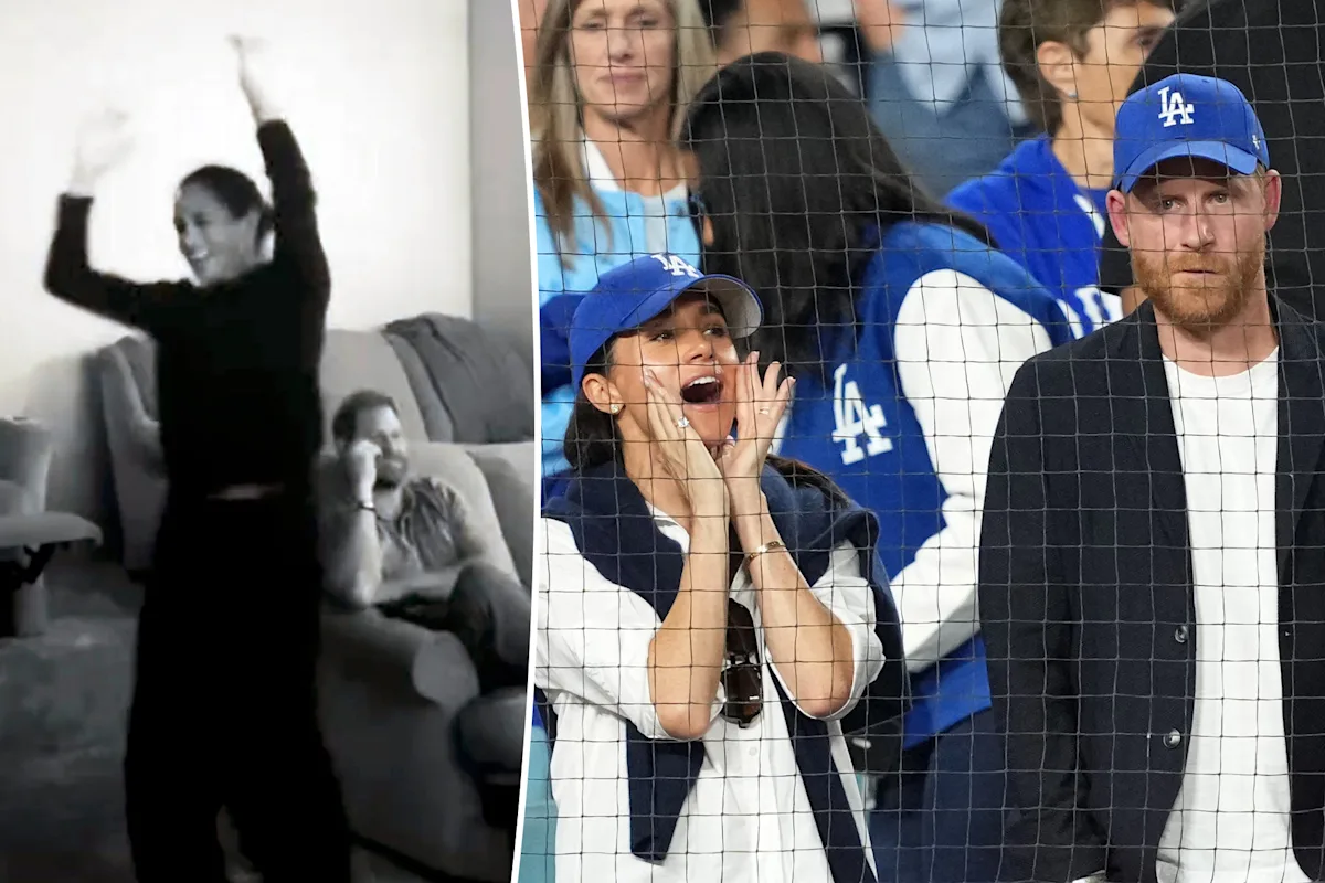 Featured image for Fans Criticize Meghan Markle and Prince Harry's World Series Appearance as Staged and Favoritism