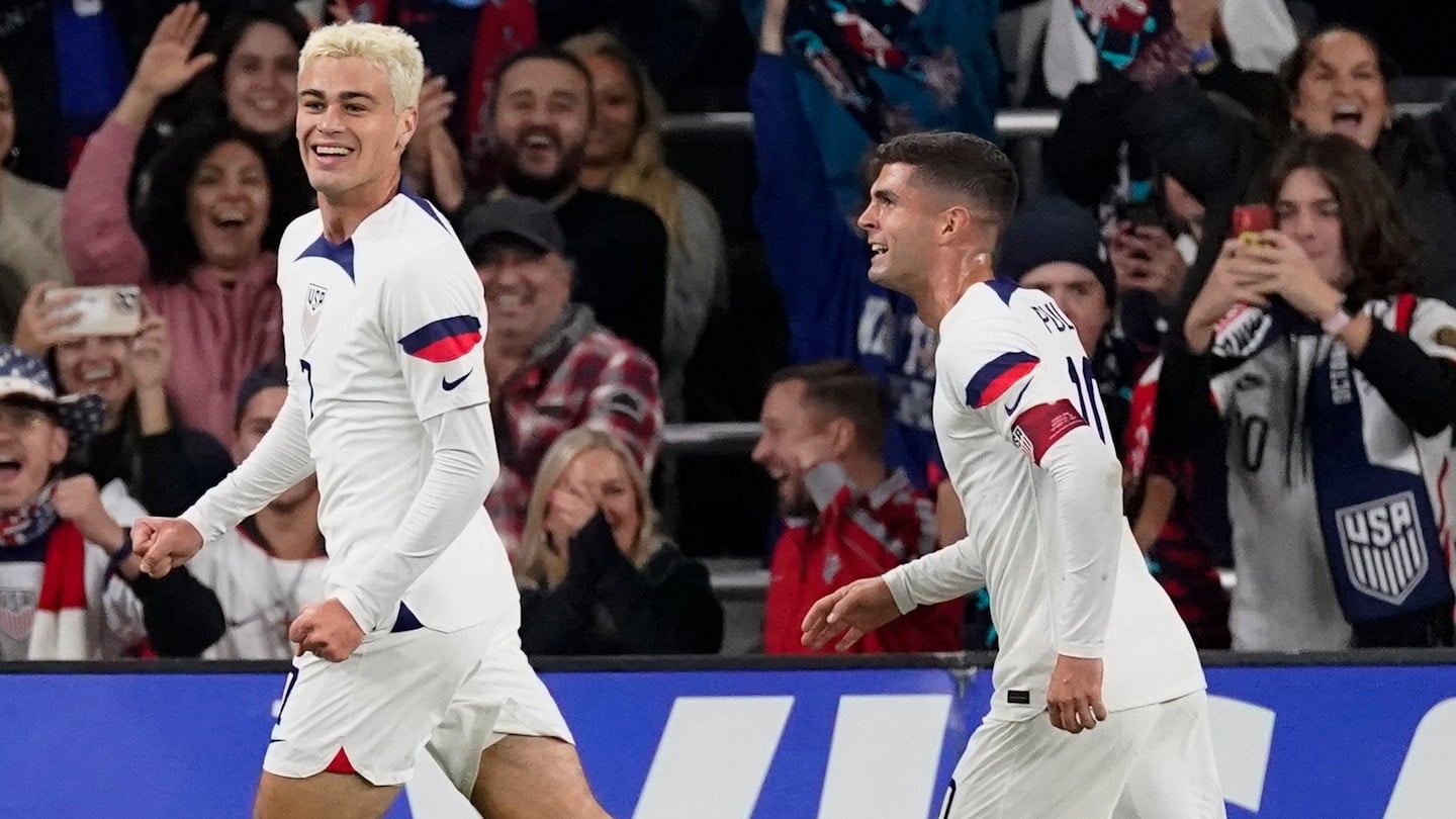 Featured image for Gio Reyna leads USMNT to dominant victory over Ghana