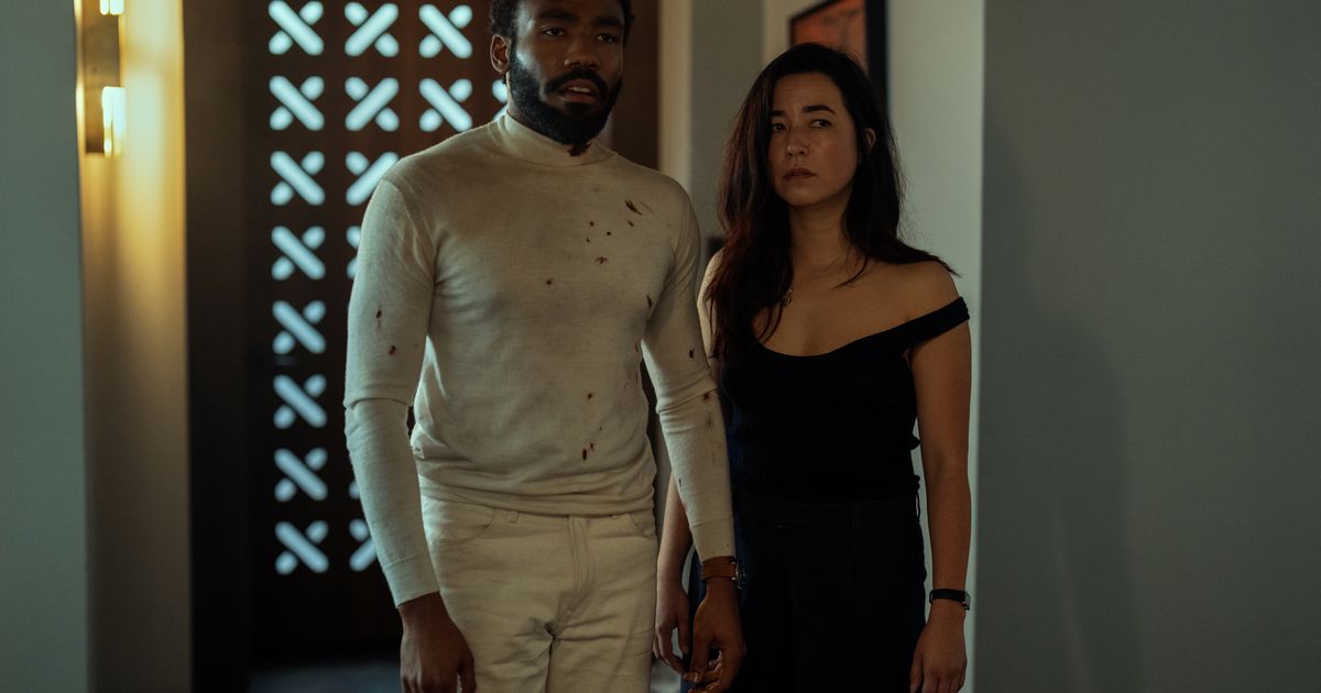Featured image for "Donald Glover and Maya Erskine Star in Amazon's Reimagined 'Mr. and Mrs. Smith'"