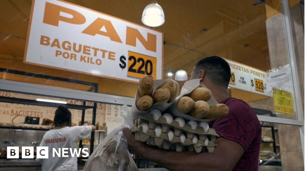 Argentina's Inflation Reaches Historic 100% Spike Amid Economic Recession.