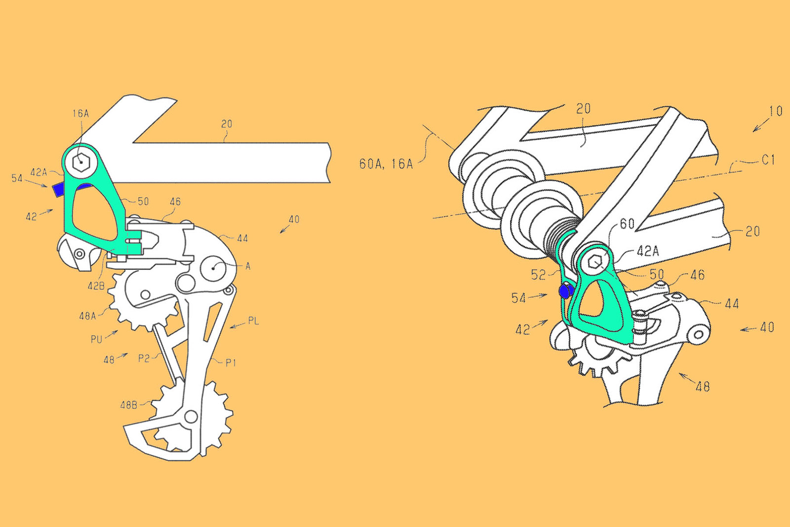 Featured image for Shimano Develops Direct-Mount Derailleur with Rigid Bracket Device.