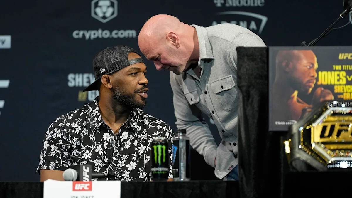 Featured image for Dana White cautious about Jon Jones's involvement in White House UFC event
