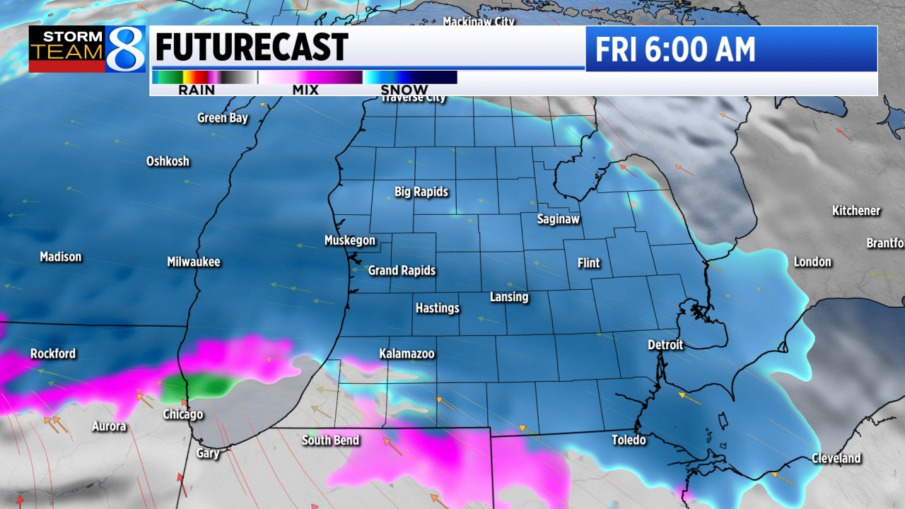 Featured image for "Winter's Return: Anticipating Significant Snowfall in Michigan on Friday"