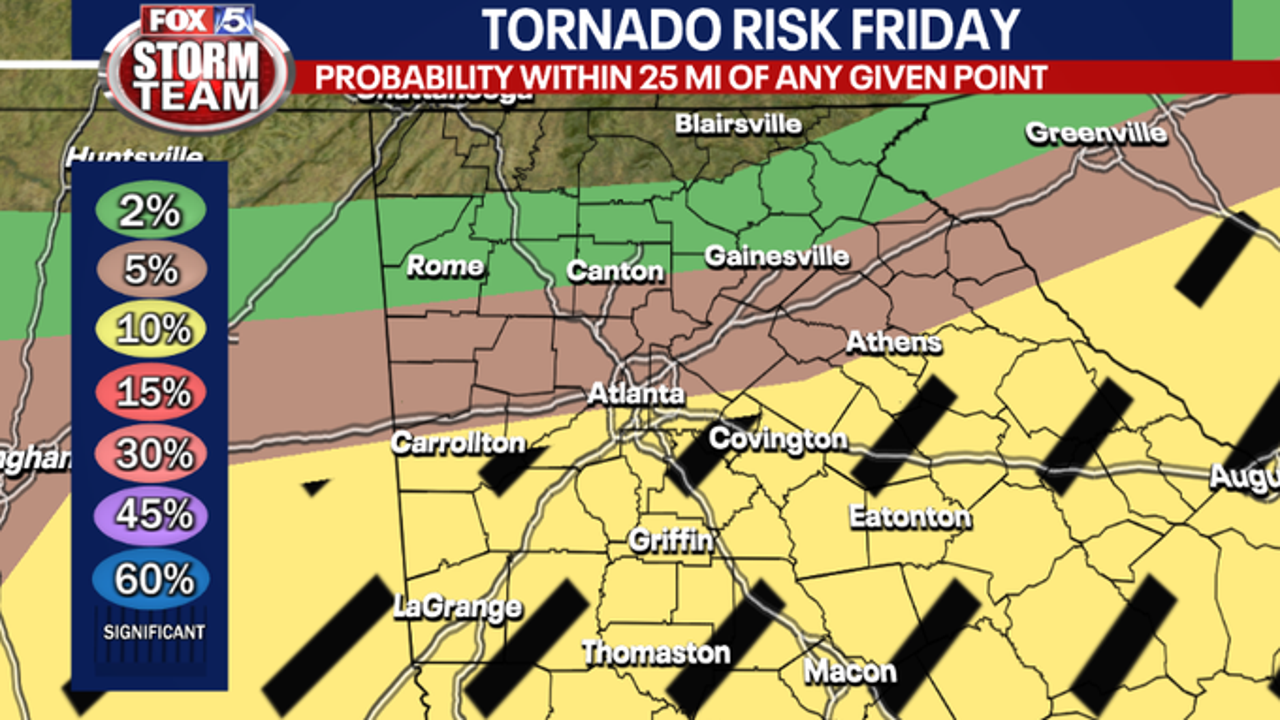"Friday Forecast: Severe Storms Threaten Southeast, Followed by Arctic Blast"