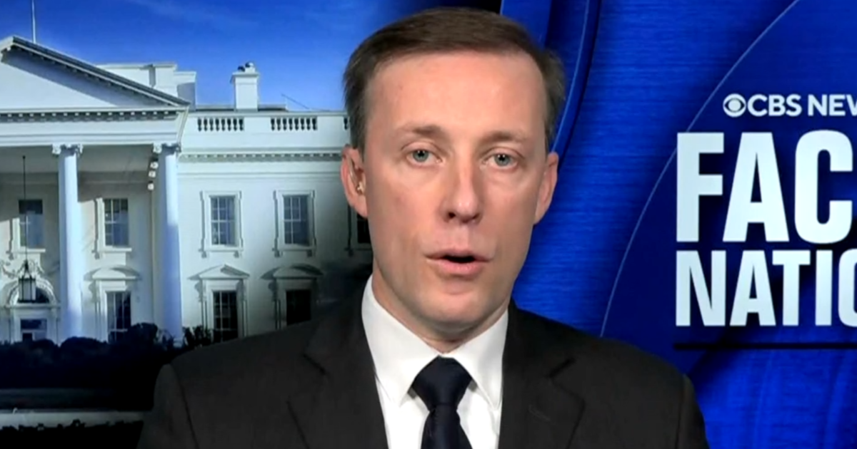 "National Security Adviser Jake Sullivan discusses key issues on 'Face the Nation'"