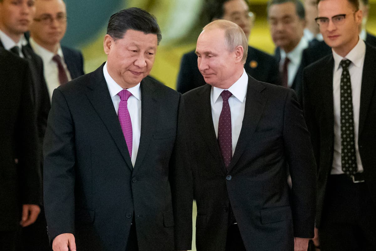 Putin praises China's involvement in Ukraine crisis ahead of Xi Jinping visit.