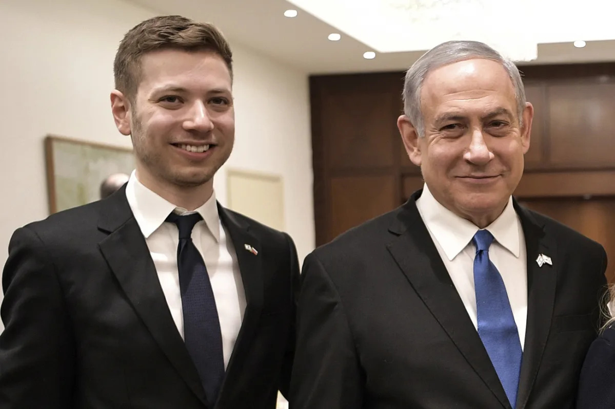 Netanyahu's Son Ordered to Compensate Woman Accused of Affair with Father's Rival