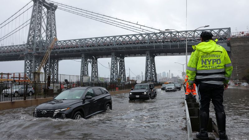 "New York City Grapples with Record Rainfall and Devastating Flooding"