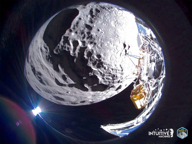 "Intuitive Machines' Moon Lander Mishap Sends Stock Plummeting"
