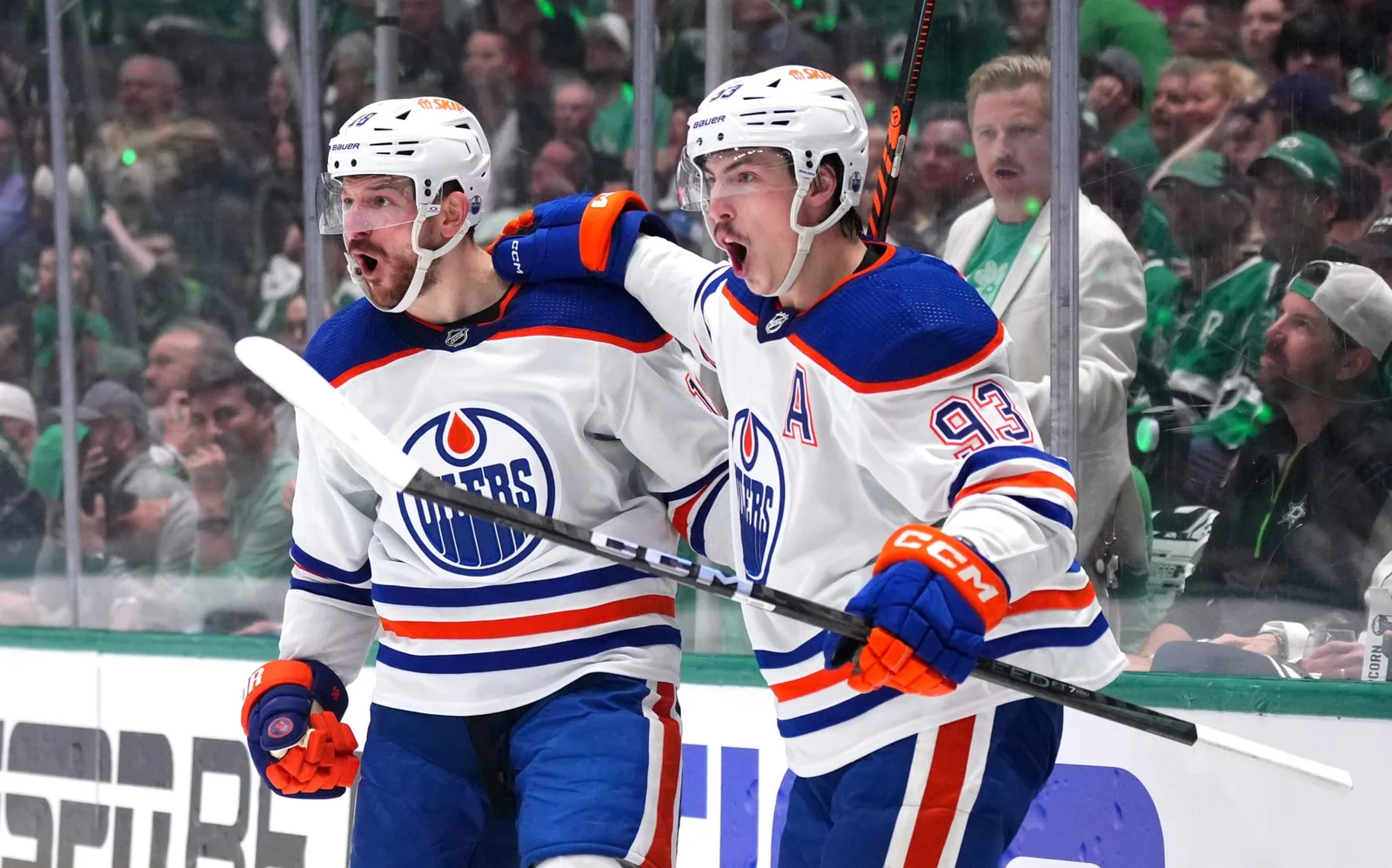 McDavid's 2OT Goal Lifts Oilers Over Stars in Game 1 Thriller