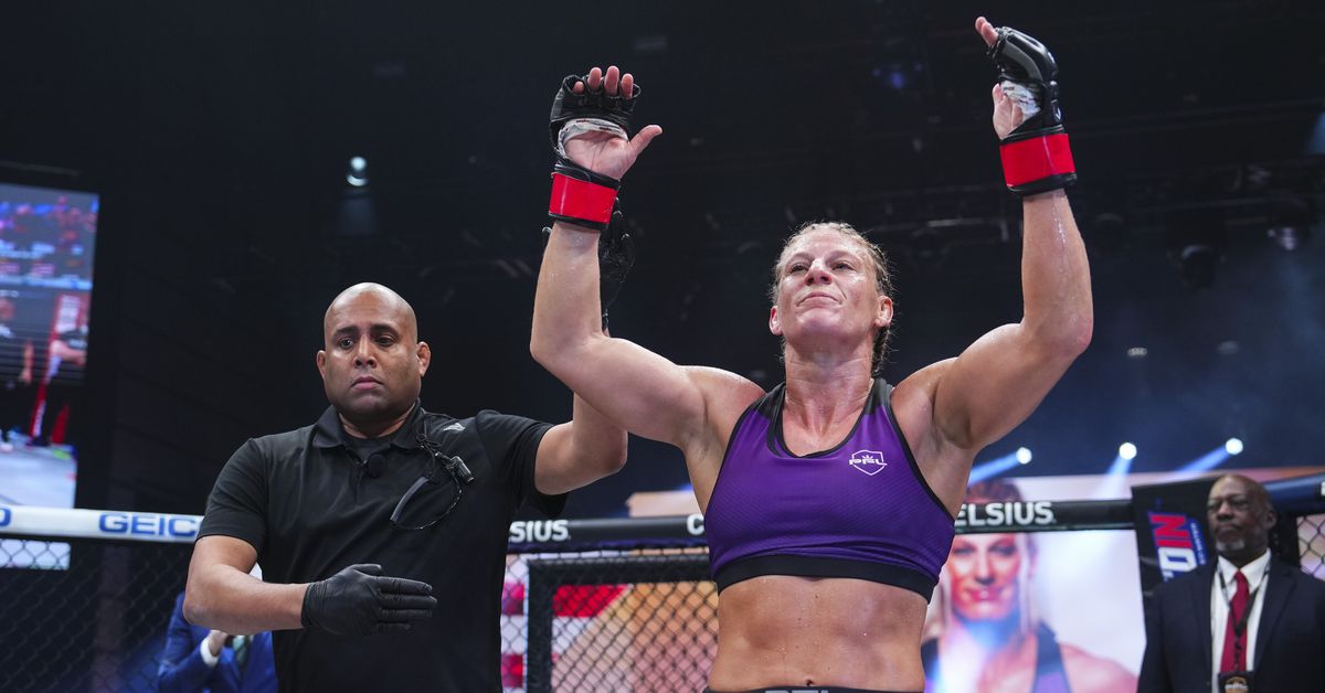 Featured image for "Kayla Harrison's UFC Debut vs. Holly Holm at UFC 300 Sparks Controversy and Excitement"